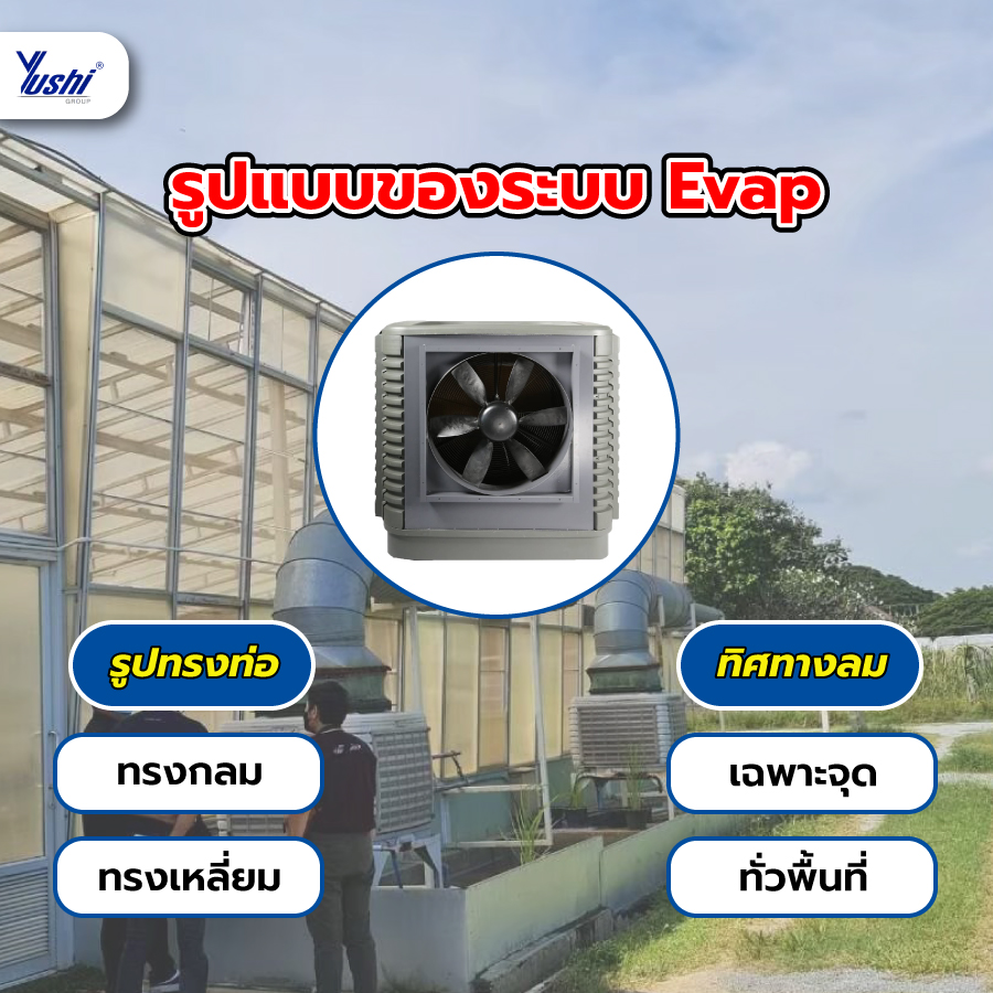 รูปแบบของระบบ Evap