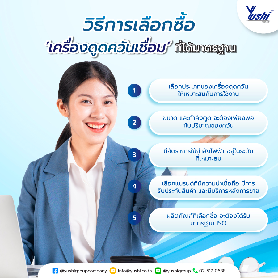 วิธีการเลือกซื้อ เครื่องดูดควันเชื่อม ที่ได้มาตรฐาน