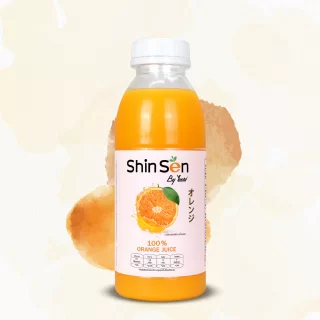 น้ำส้ม 100%  พาสเจอร์ไรส์