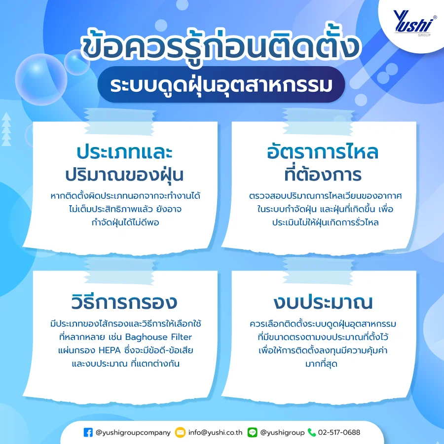 ระบบดูดฝุ่นอุตสาหกรรม